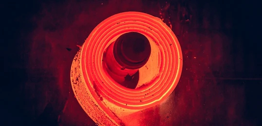 Hot-rolled steel testing
