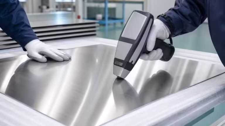 316L stainless steel shown during third party quality inspection services
