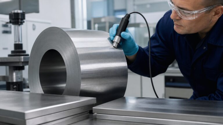 stainless steel shown during supplier quality audit
