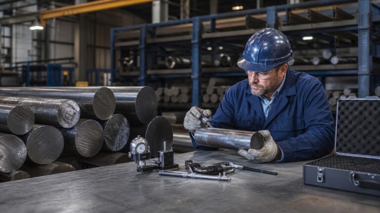 tool steel shown during vendor audit