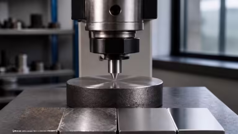 Educational steel scene illustrating Steel Hardness Test: Pick the Right Method and Prepare the Surface