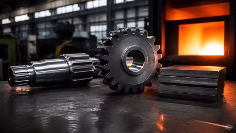 Educational steel scene illustrating Low-Alloy Steel Explained: Strength, Heat Treatment, and Everyday Uses