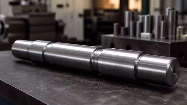 Educational steel scene illustrating 1045 Steel Shaft Diameter Tolerance: What Small Size Variations Mean