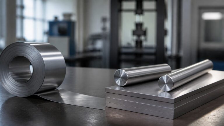 Educational steel scene illustrating 316 Stainless Steel Yield Strength: Read Annealed and Cold-Worked Values Separately